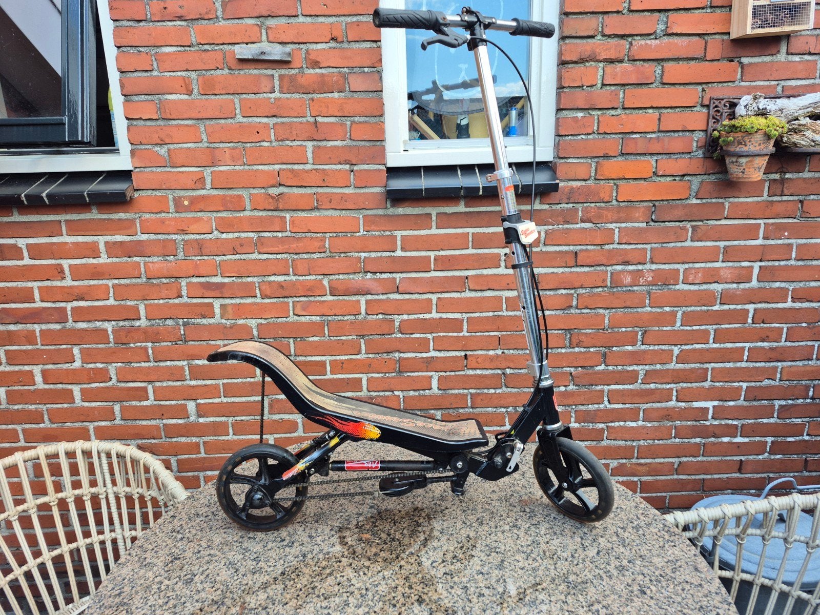 Mooie Space Scooter te koop, Ophalen, Gebruikt, Gewone step, Space Scooter