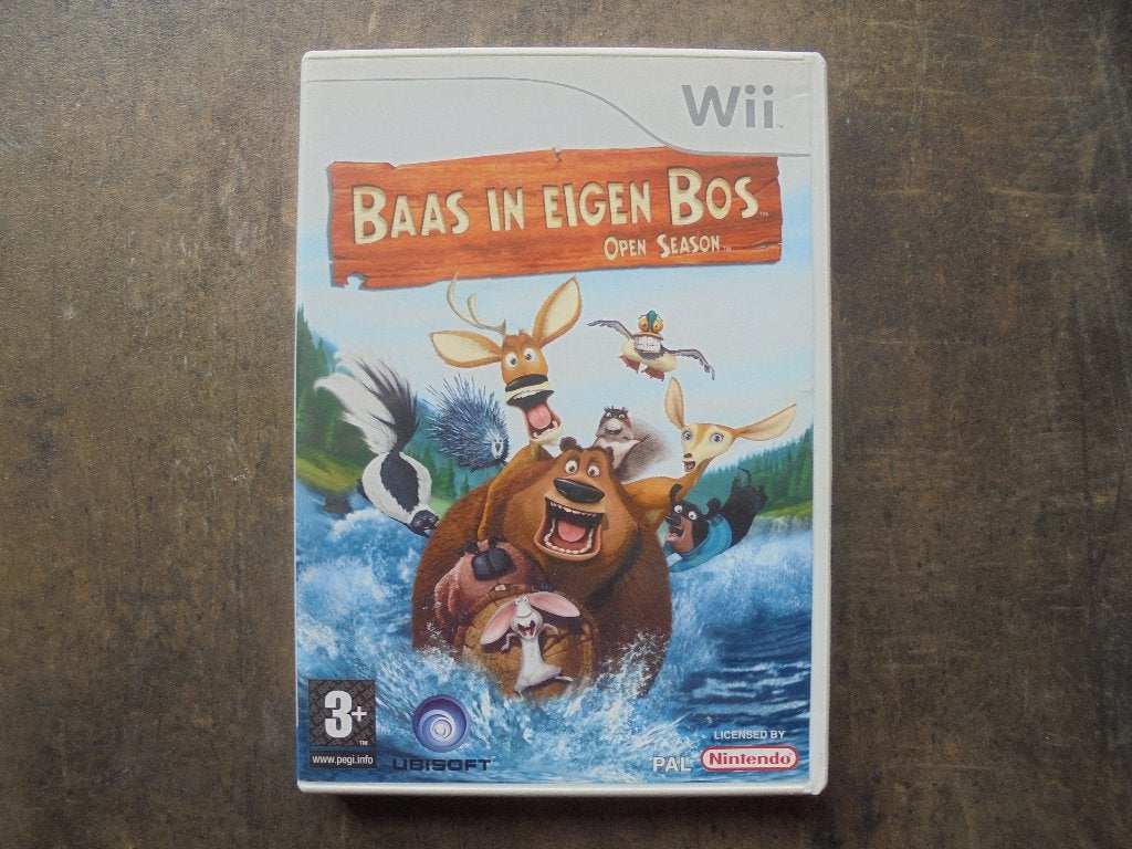 Baas In Eigen Bos voor Wii (zie foto's), Spelcomputers en Games, Games | Nintendo Wii, Avontuur en Actie, Gebruikt, 1 speler, Ophalen of Verzenden