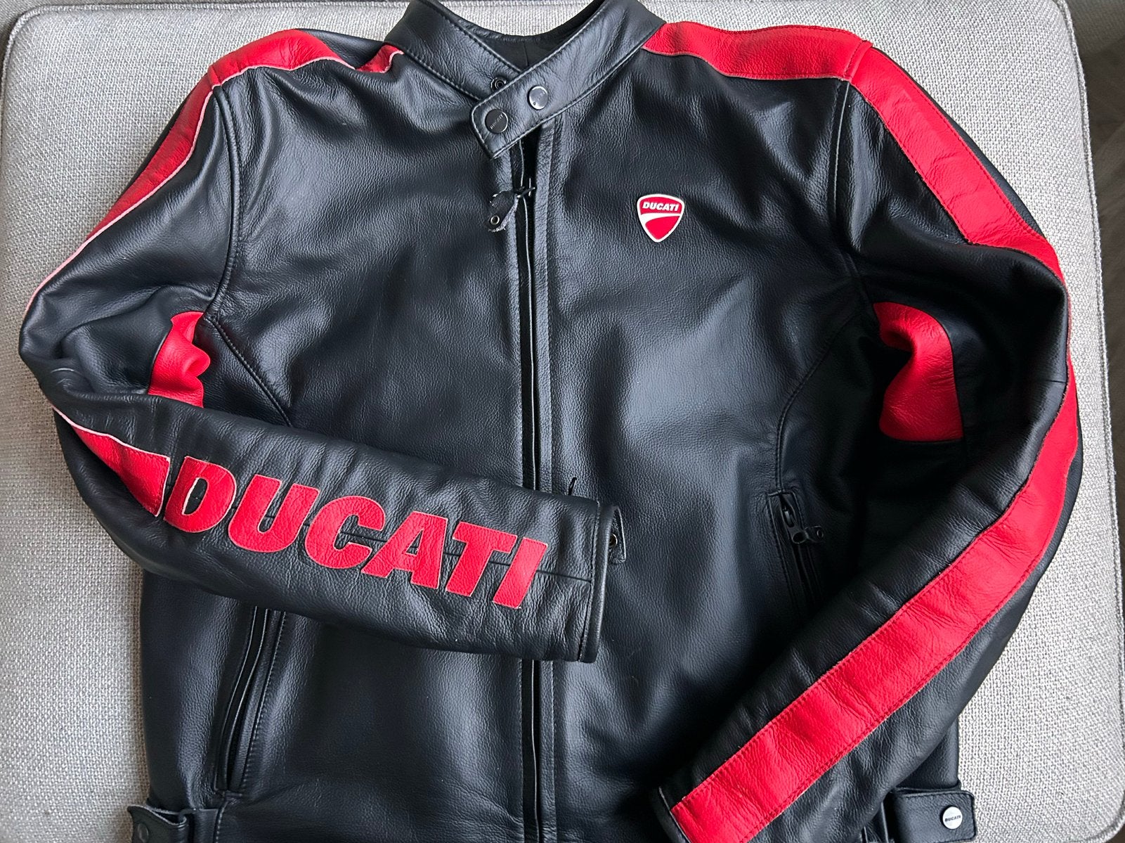 Ducati motorjack -Company C4-2.0/maat 56, Jas | leer, Ducati, Tweedehands, Heren