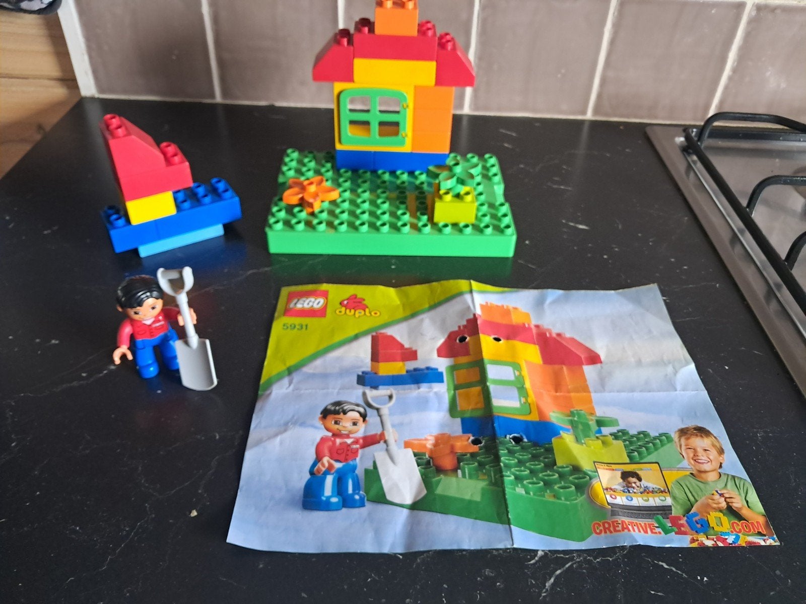 Duplo Bouwplaatje 5931, Ophalen of Verzenden, Zo goed als nieuw, Duplo