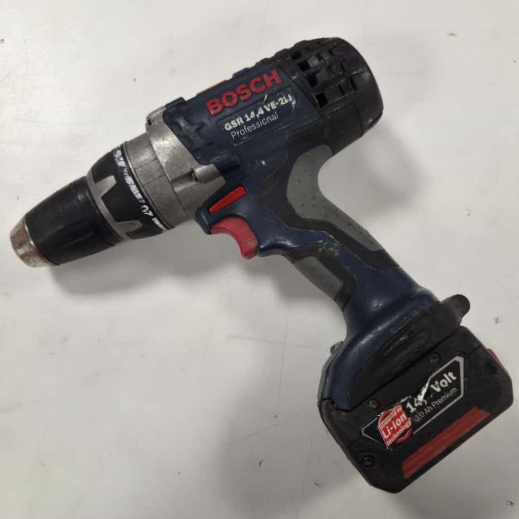 Bosch GSR 14,4 VE-21 Professional + Accu, Bosch, Zo goed als nieuw, Support@bosch.com, Robert Bosch GmbH
Robert-Bosch-Platz 1
70839 Gerlingen-SchillerhÃ¶he
Germany