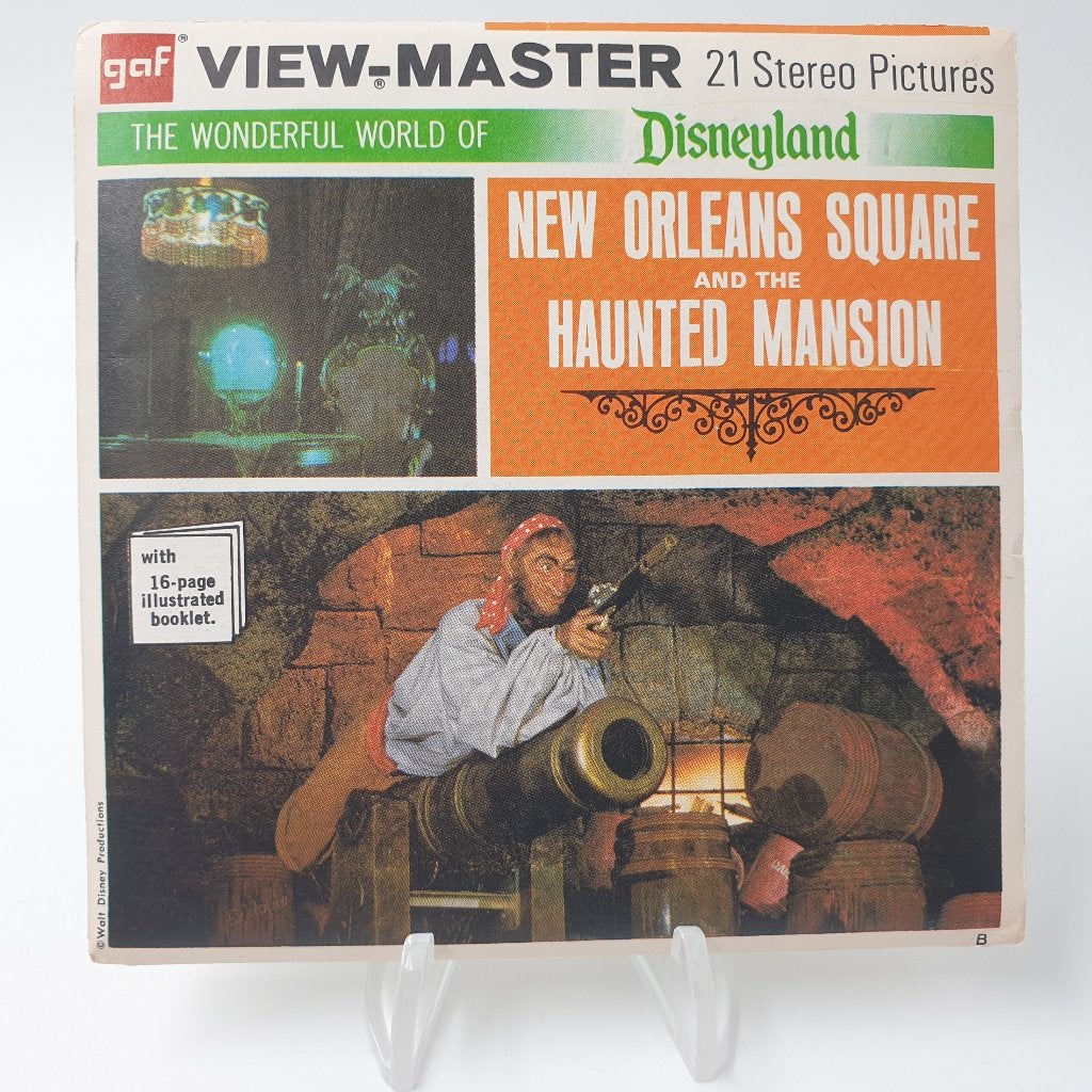 Disneyland spookhuis viewmaster, Verzamelen, Ophalen of Verzenden, Gebruikt