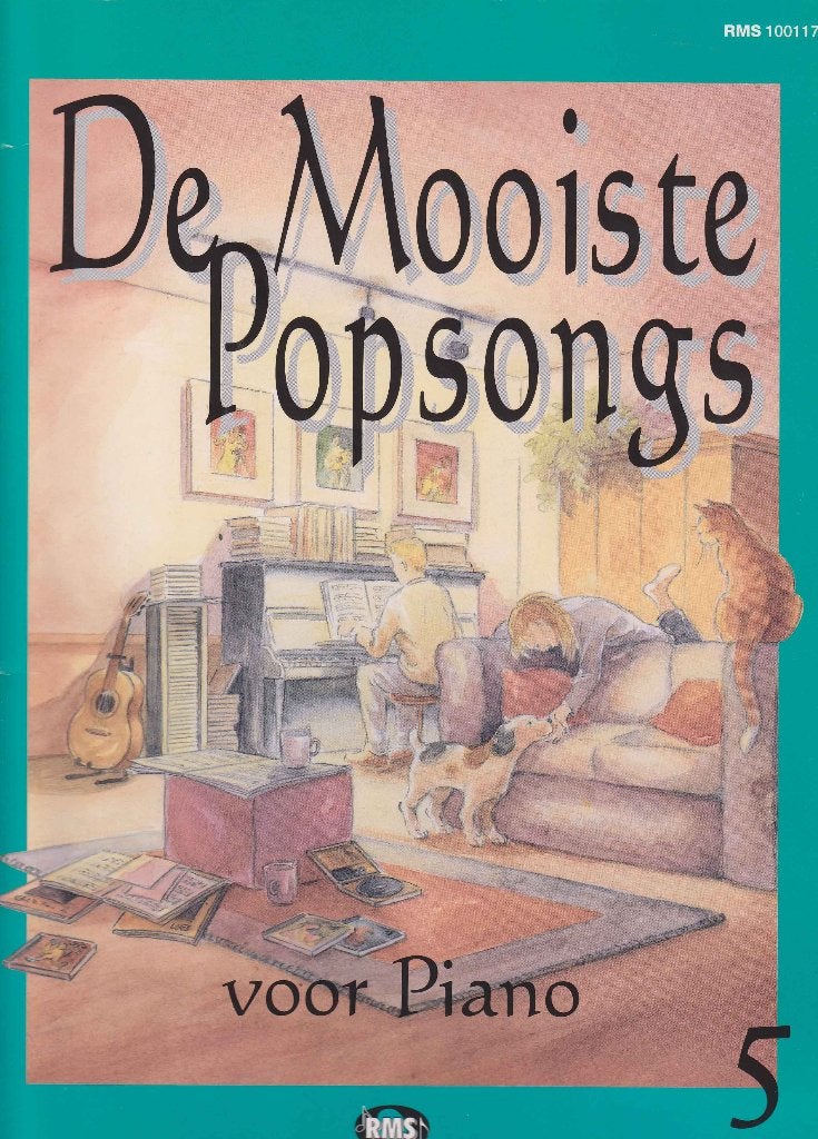 De Mooiste Popsongs voor piano deel 1 en 3 en 5, Ophalen of Verzenden, Zo goed als nieuw, Artiest of Componist, Piano