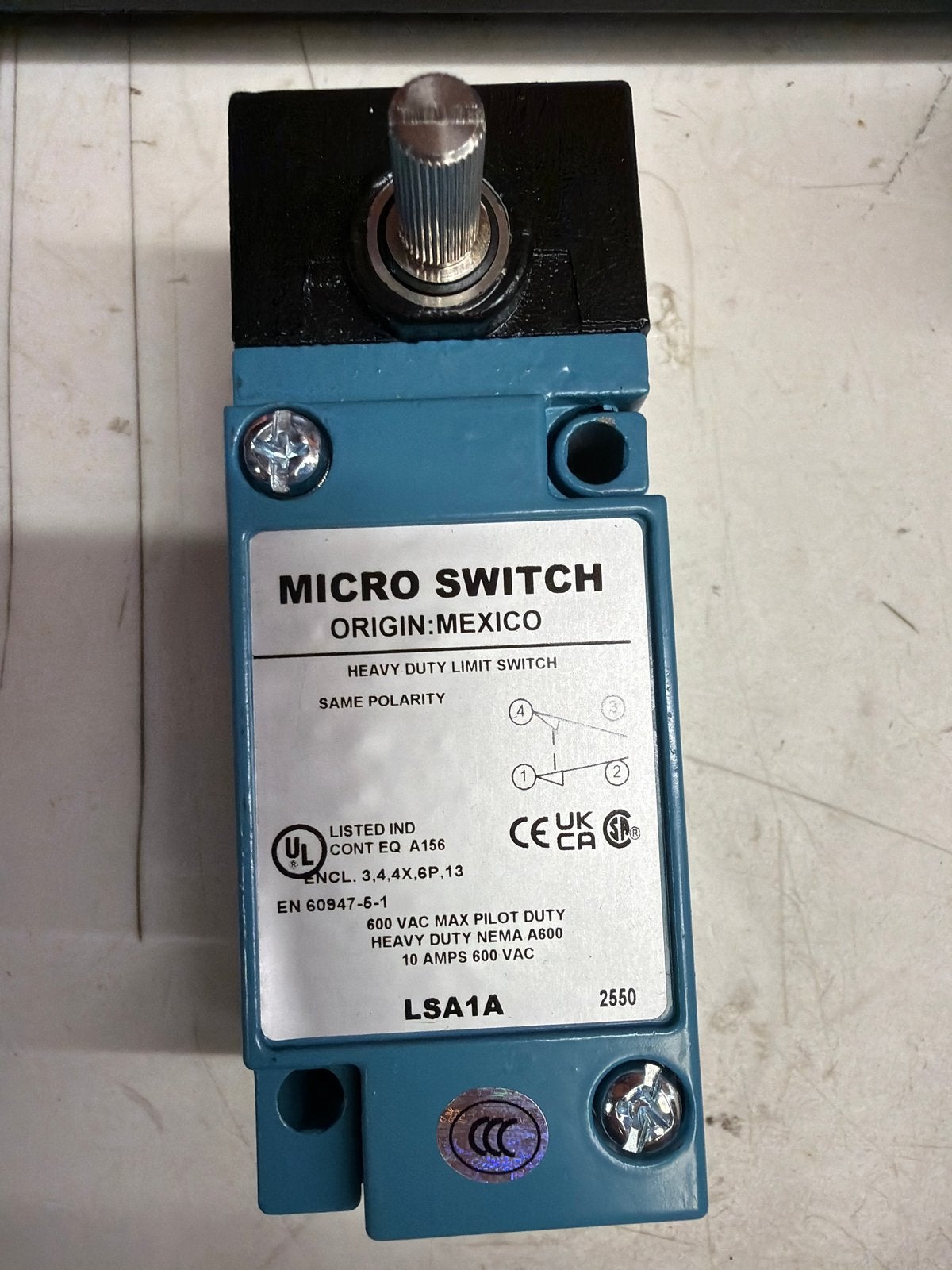 Micro Switch LSA1A - Heavy Duty Limit Switch, Ophalen of Verzenden, Nvt, Nvt, Nvt