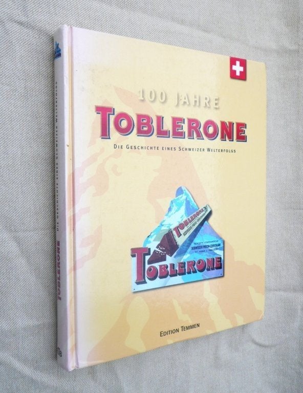 100 jahre Toblerone (Chocolade) Zwitserland (Duitse taal), Europa, Ophalen of Verzenden, 20e eeuw of later, Gelezen
