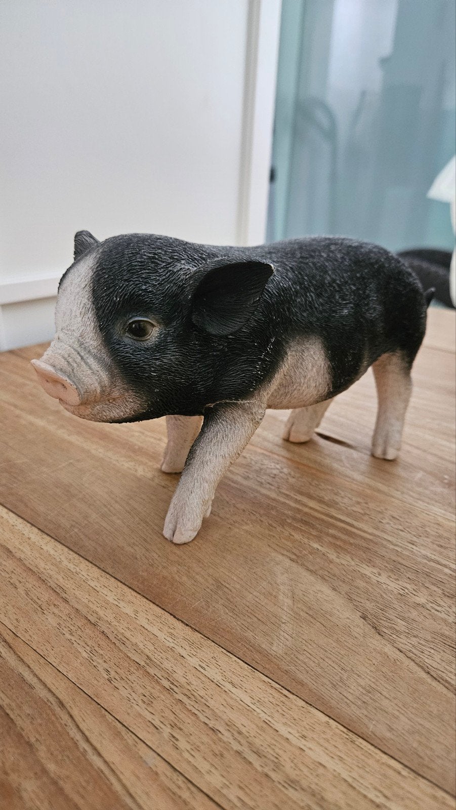Schattig varkentje beeldje, Ophalen, Zo goed als nieuw, Boerderijdier, Beeldje of Figuurtje