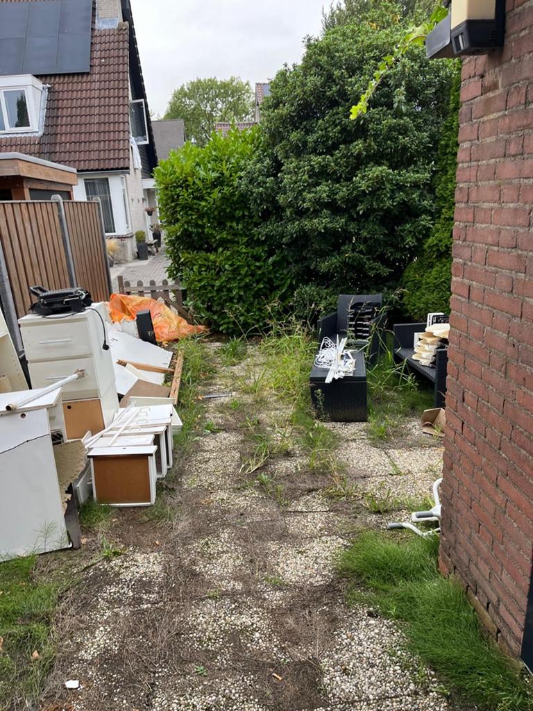 Huis/schuur/kelder/zolder ontruiming, Ophalen