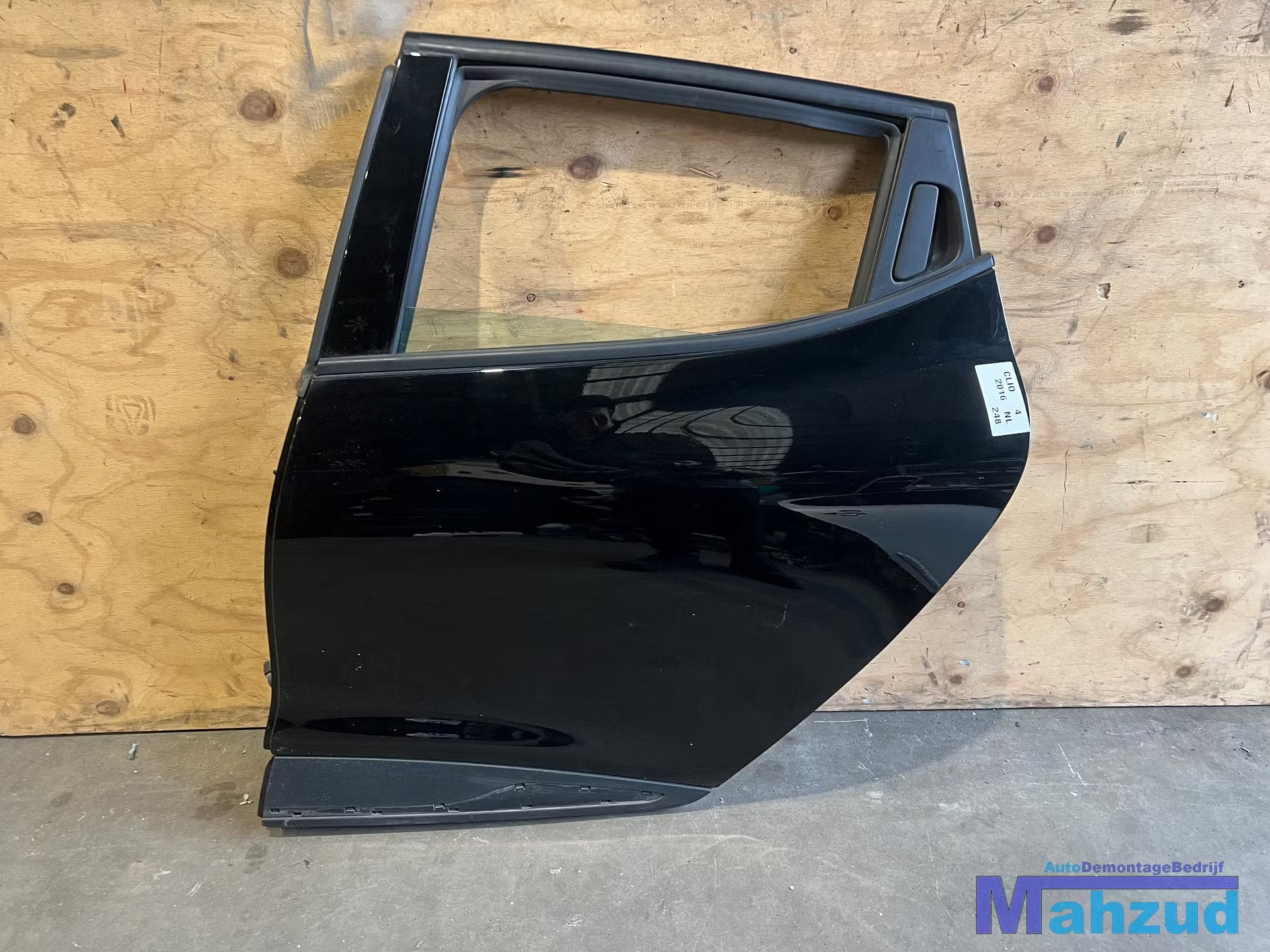 RENAULT CLIO 4 Zwart links achter deur portie 2012-2019, Renault Group, Gebruikt, Contact.group@renault.com, Ophalen of Verzenden