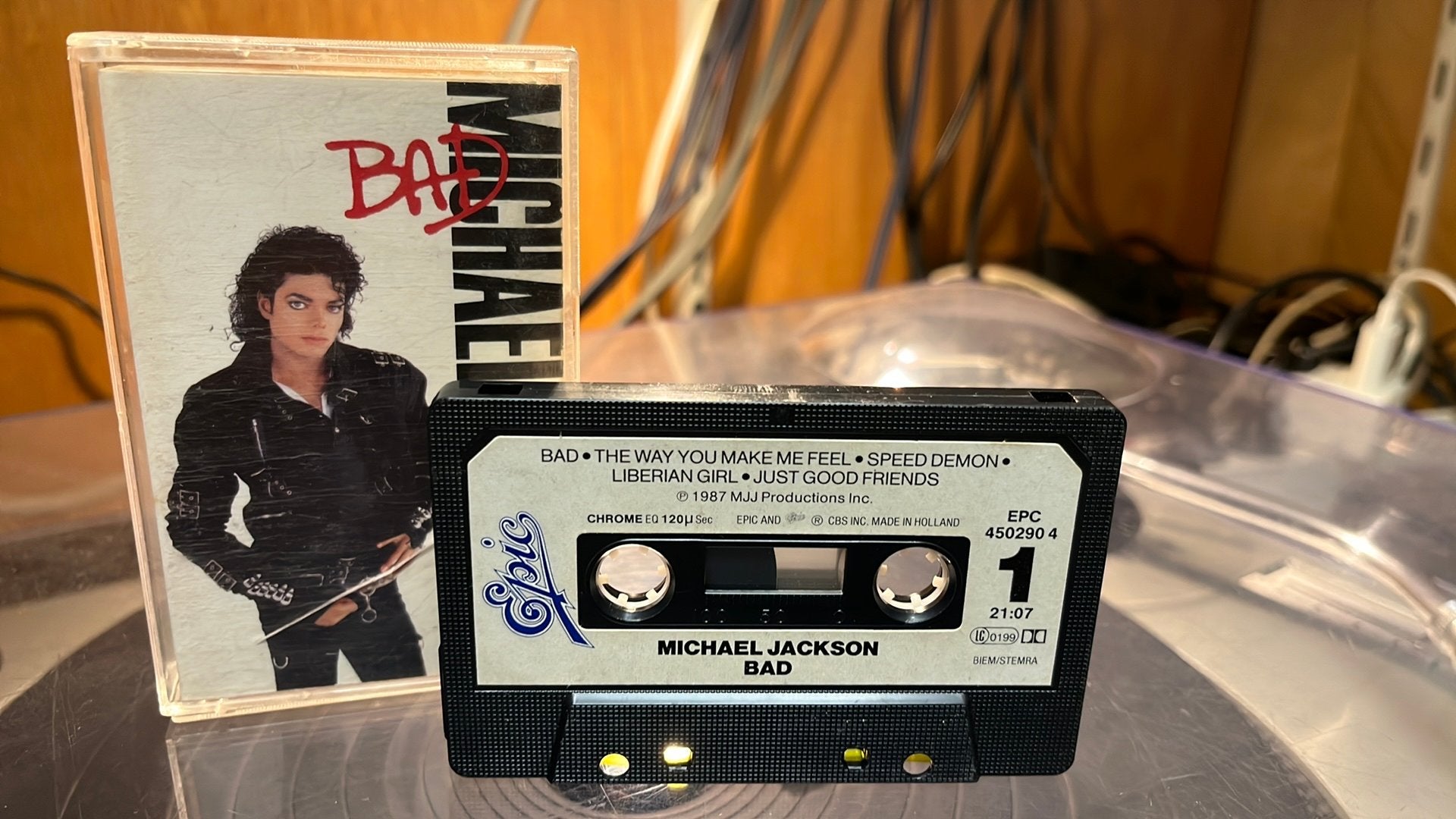Michael Jackson Bad, Ophalen of Verzenden, Gebruikt, Pop, 1 bandje