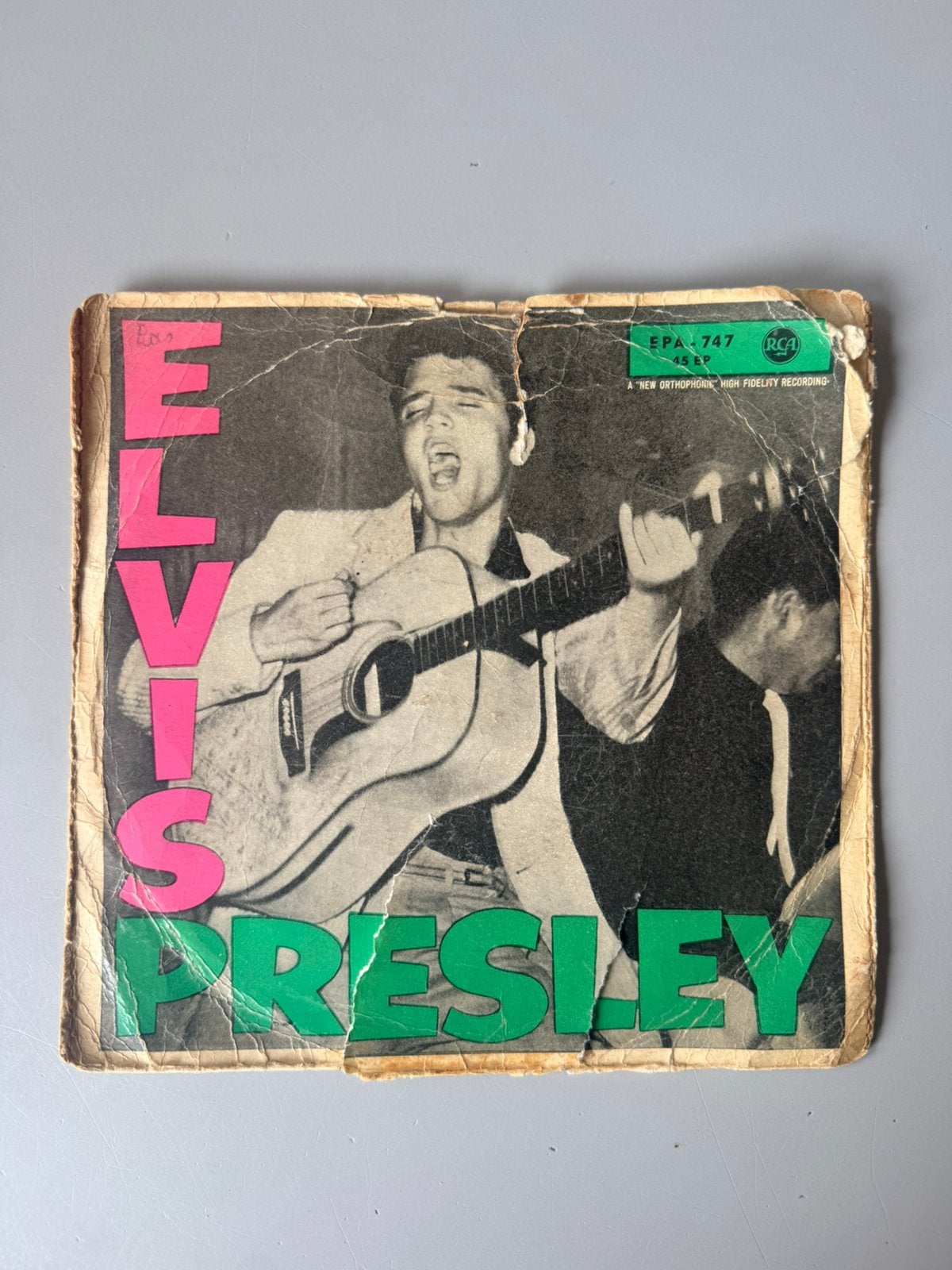 Elvis presley blue suede shoes tutti frutti 1957, Cd's en Dvd's, Vinyl Singles, Verzenden, Zo goed als nieuw, Pop