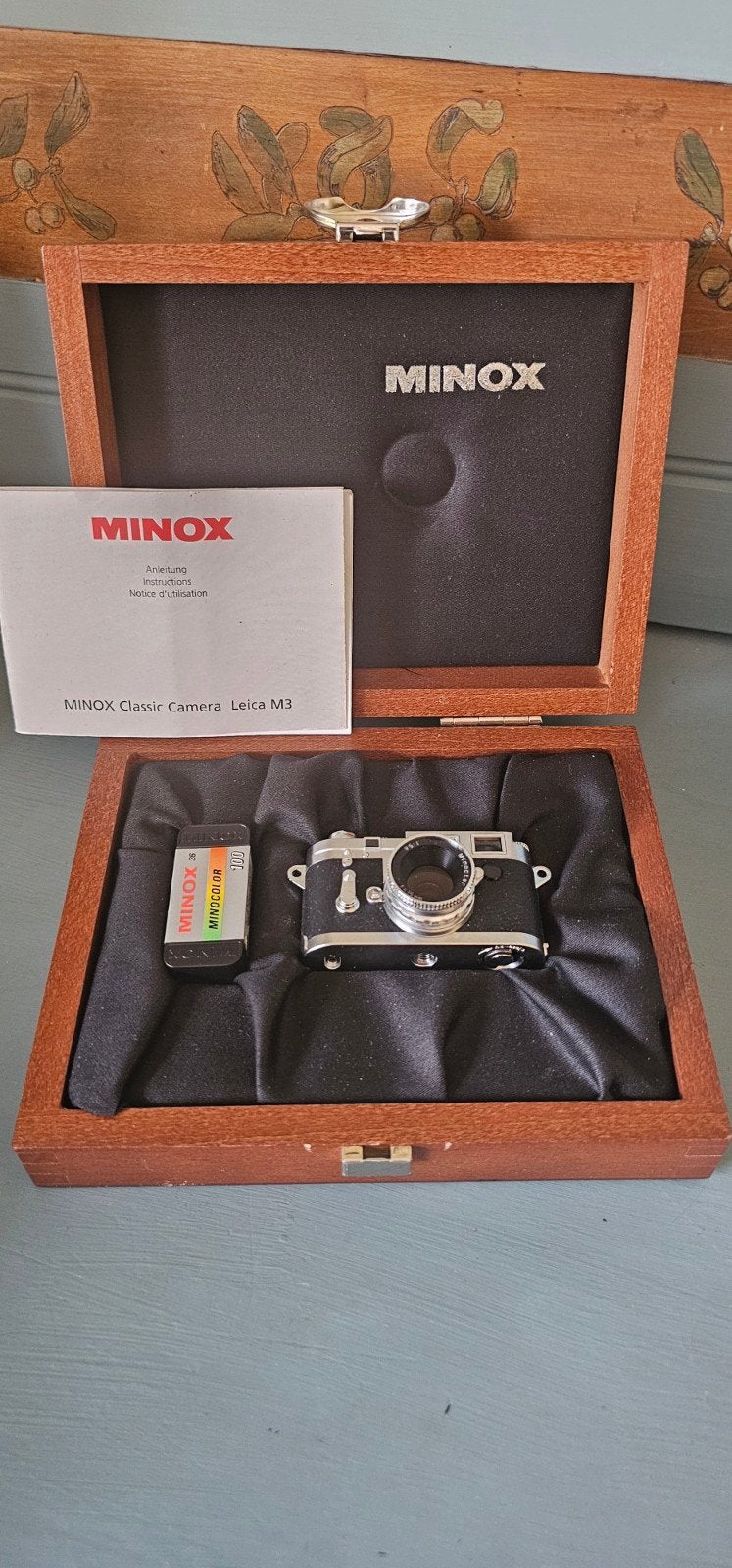 Minox Classic Camera Leica M3 - Nieuw in houten doos, Ophalen of Verzenden, Zo goed als nieuw, Compact, Leica