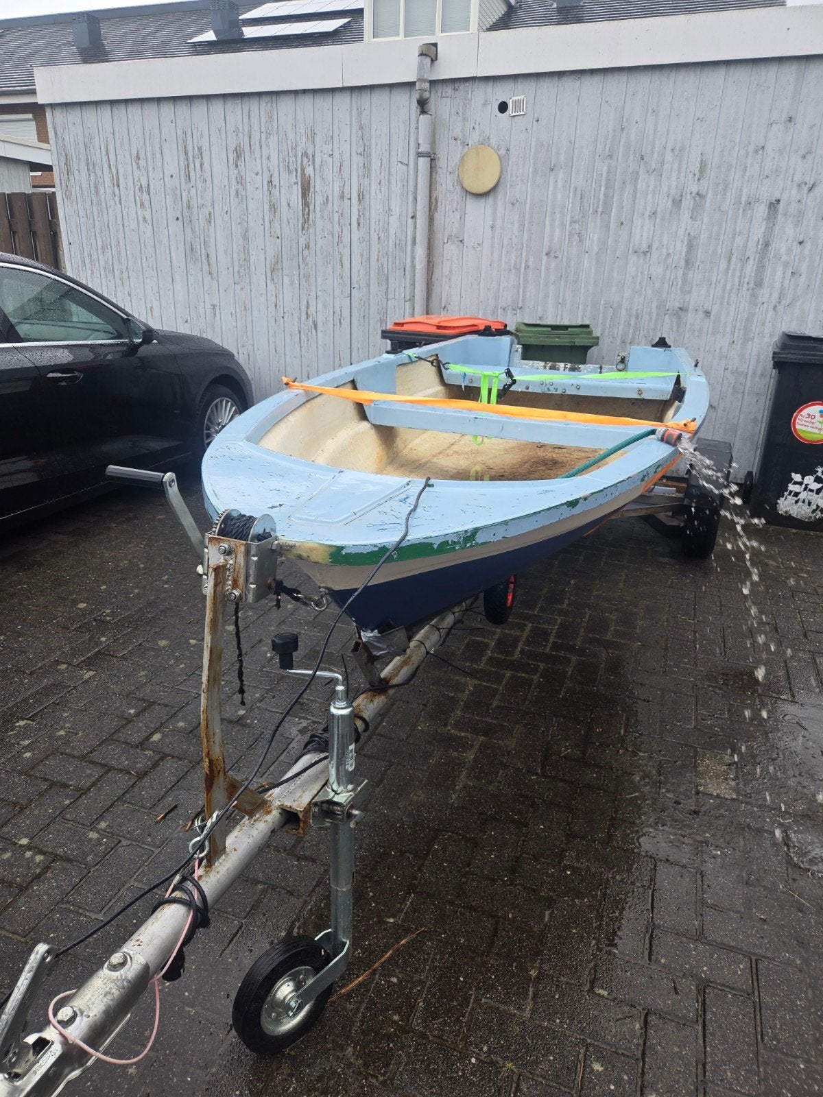 Visboot met Yamaha motor en trailer, Ophalen of Verzenden