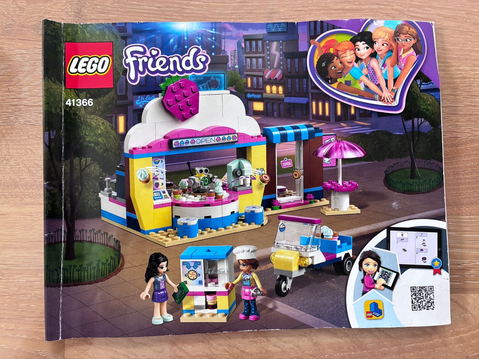 Lego Friends Olivia’s Cupcake Café #41366 (2019), Kinderen en Baby's, Speelgoed | Duplo en Lego, Ophalen, Compleet, Lego, Friends