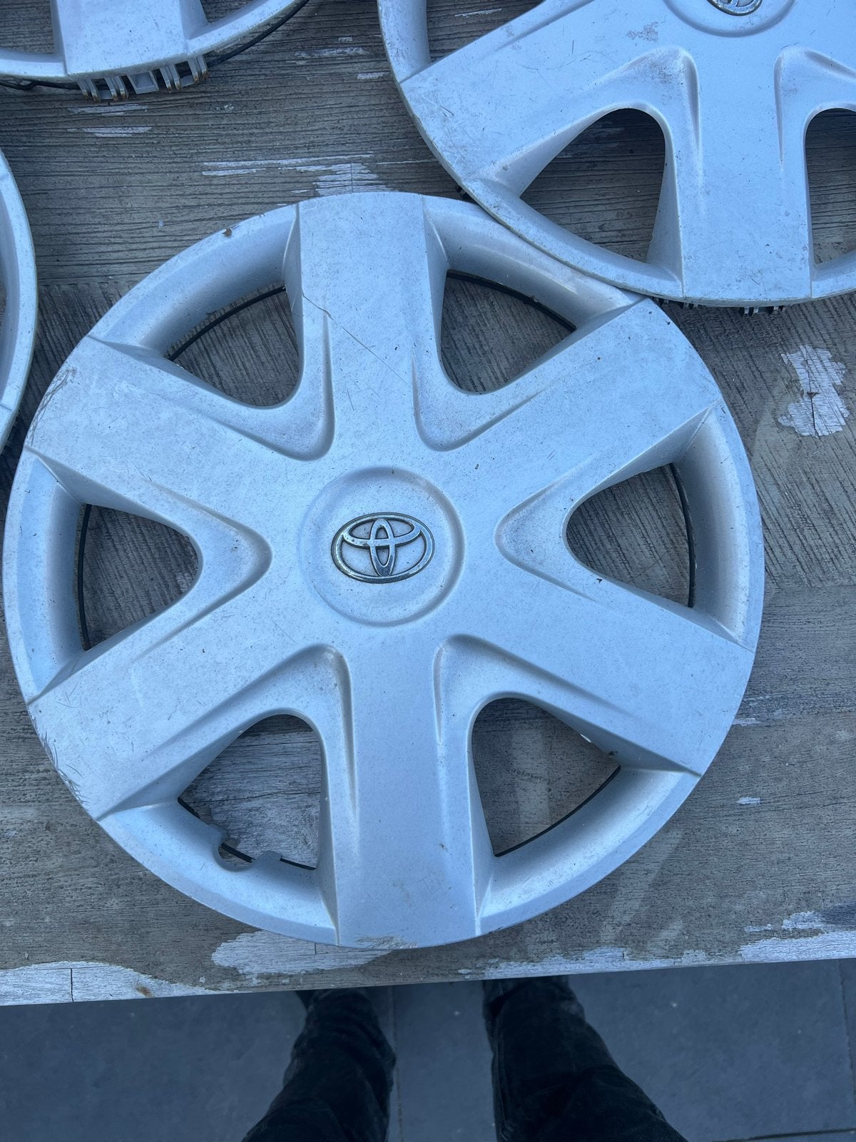Set van 4 Toyota wieldoppen, Ophalen of Verzenden, Gebruikt