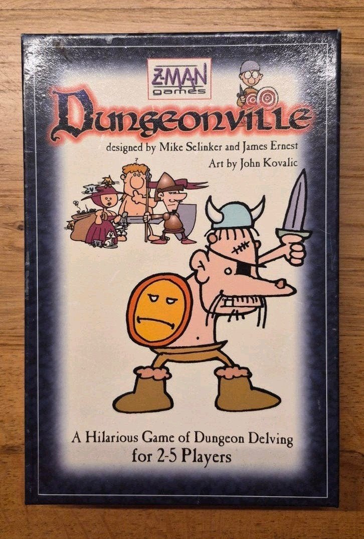Dungeonville bordspel - Z-Man Games, Vijf spelers of meer, Ophalen, Gebruikt, Z-Man Games