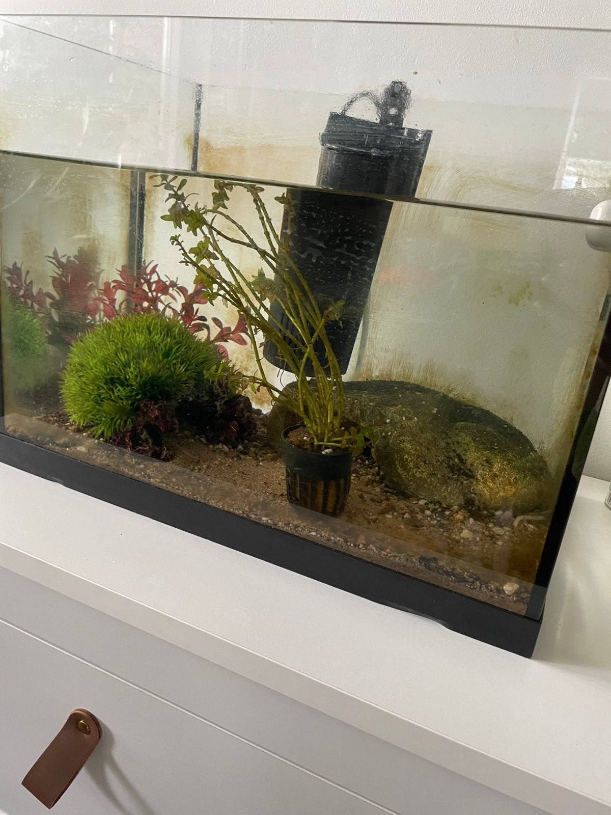Aquarium 40x30x25, Dieren en Toebehoren, Vissen | Aquaria en Toebehoren, Ophalen, Gebruikt, Inclusief toebehoren, Leeg aquarium