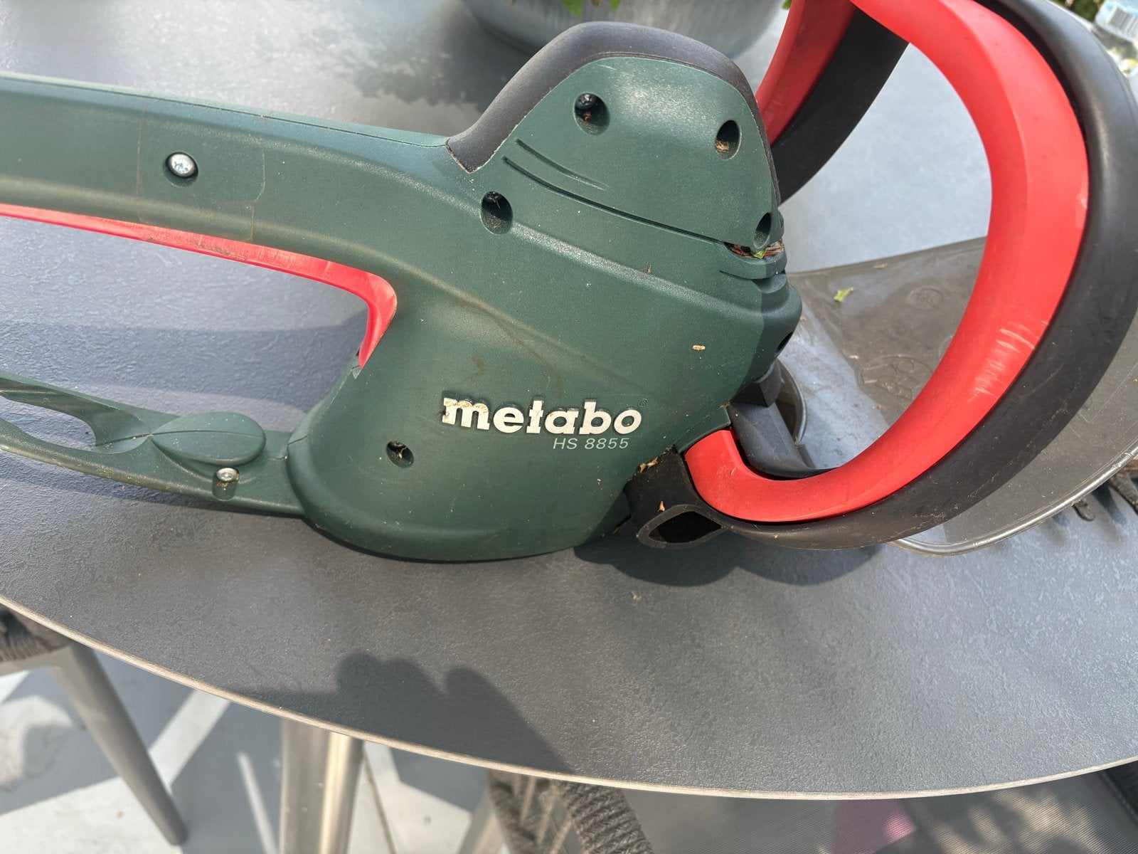 Metabo HS 8855 Elektrische Heggenschaar - Krachtig en Betrou, Ophalen, Gebruikt, Elektrisch
