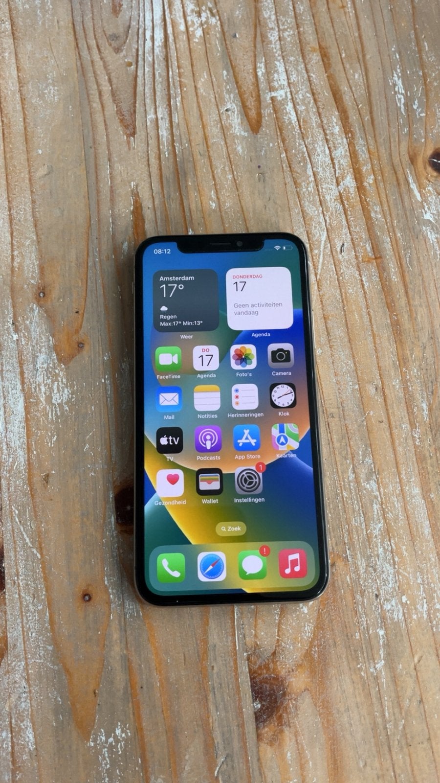 Iphone X - 256 GB - 90% Batterij, Telecommunicatie, 256 GB, Wit, Zo goed als nieuw, Zonder simlock