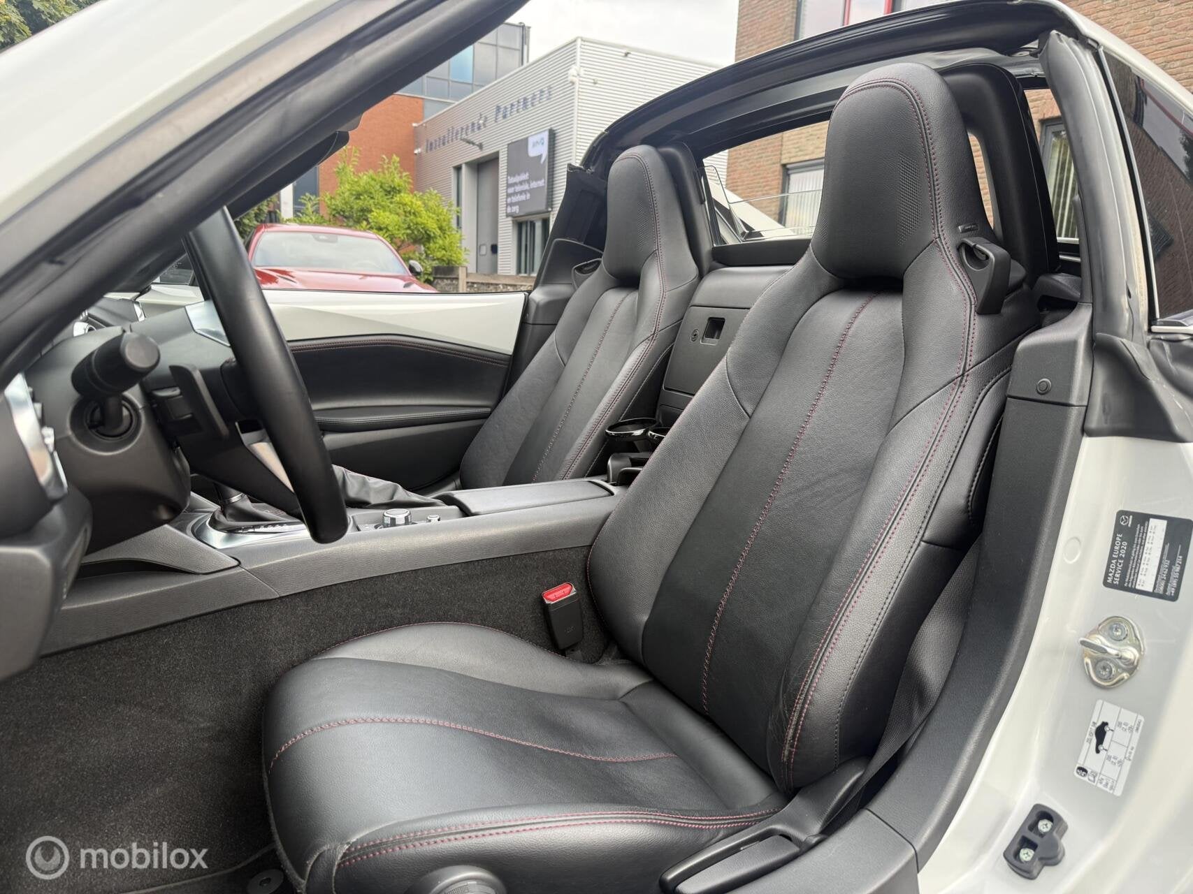 Mazda MX-5 RF 2.0 SkyActiv-G 160 GT-M Automaat Leer Navi Bos, Automaat, 1998 cc, Achterwielaandrijving, Zwart