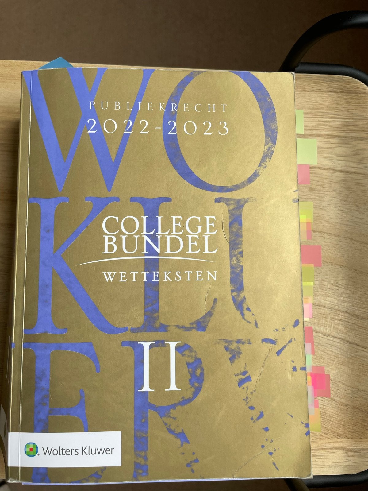 Collegebundel publiekrecht, Ophalen of Verzenden, Gamma, Zo goed als nieuw, Niet van toepassing