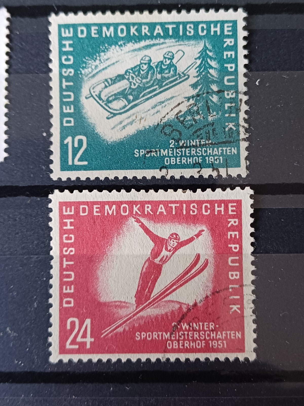 DDR 280-281 gestempeld, Ophalen of Verzenden, DDR, Gestempeld
