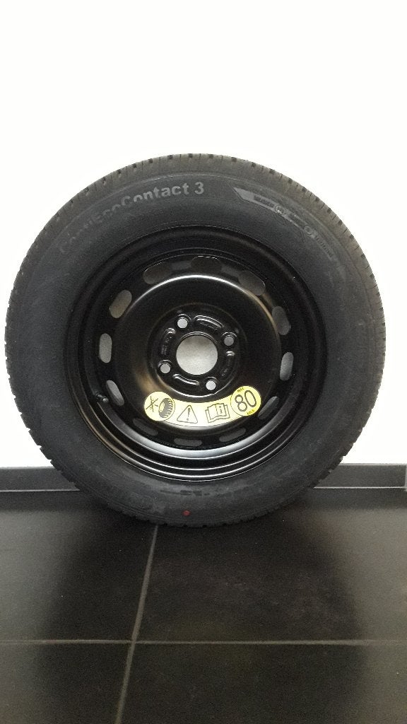 Reservewiel Ford Fiesta 4x108/63,4  51/2Jx14x37,5 velg band, Ophalen of Verzenden, Gebruikt, Ford