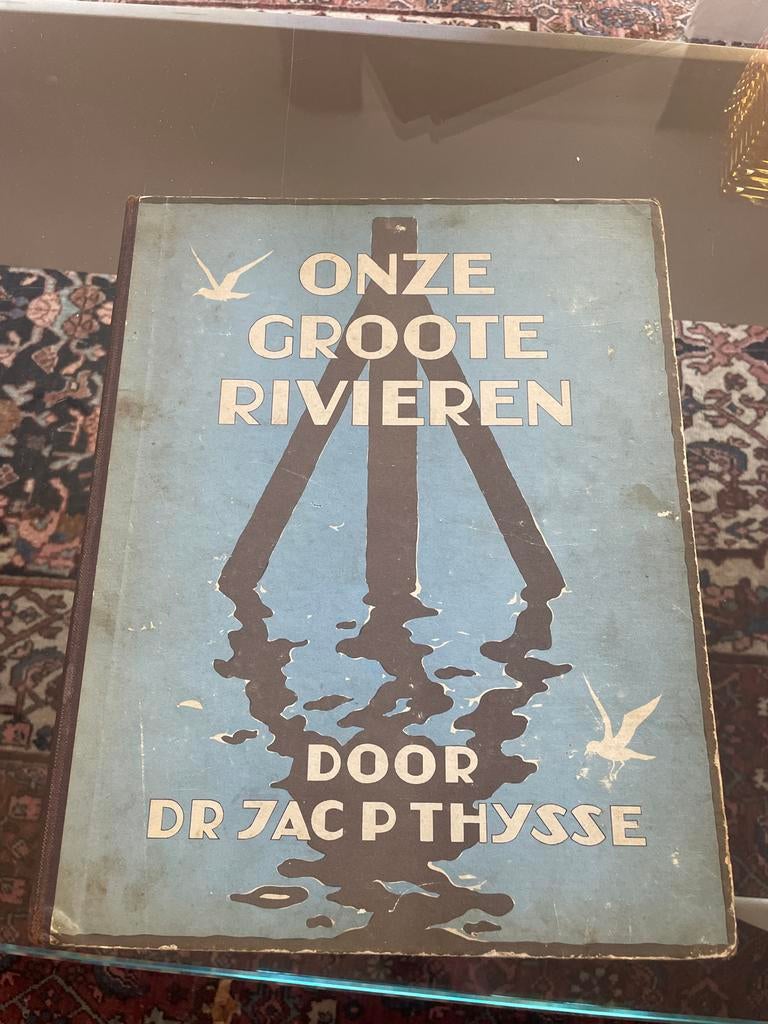 Onze Groote Rivieren - Dr. Jac. P. Thijsse (1938), Ophalen of Verzenden, Zo goed als nieuw