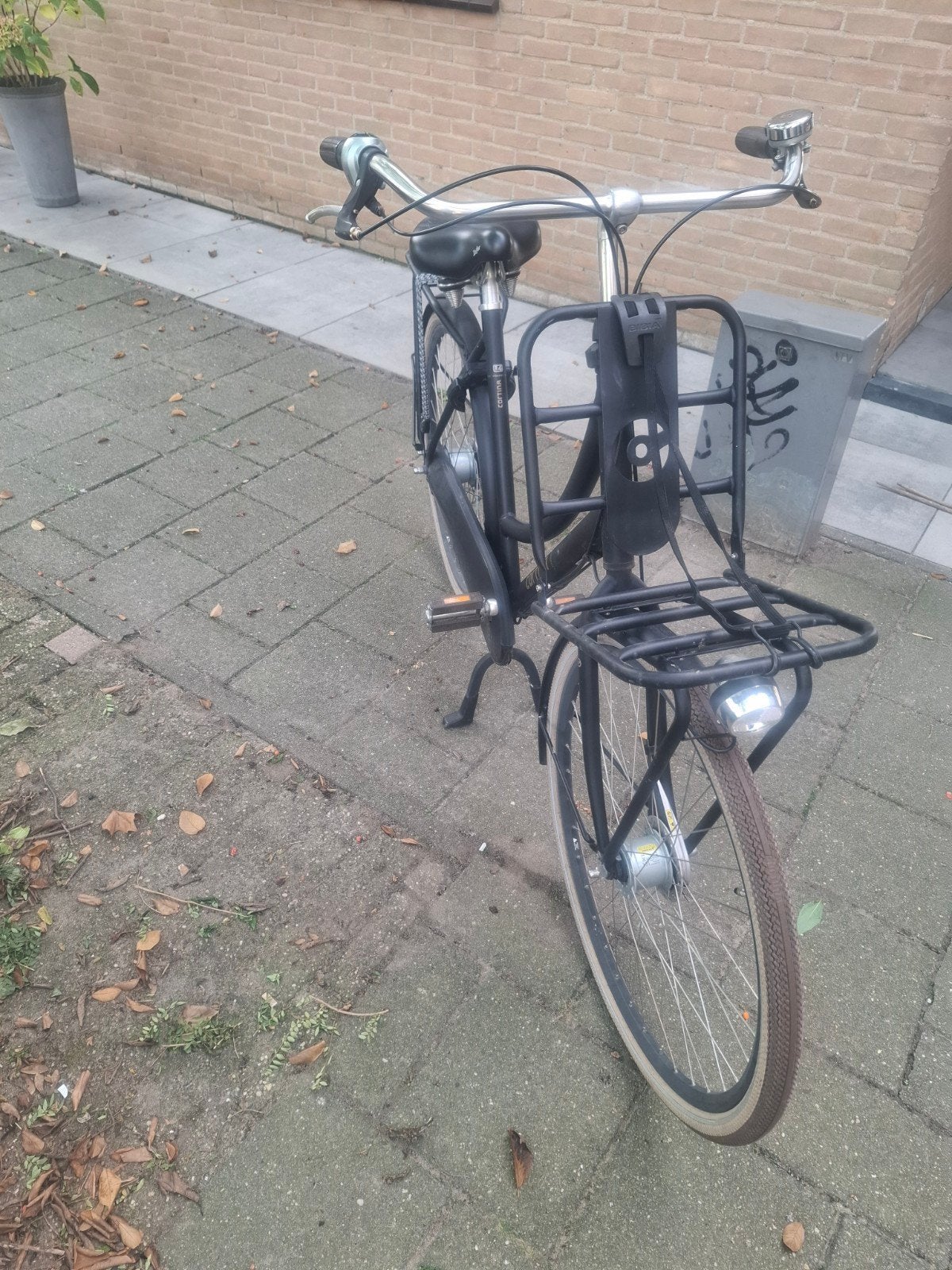 Foto 4 van Cortina U4 Transportfiets Dames - Zwart