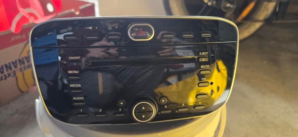 Fiat punto Radio CD Speler (MOD. 199FL), Auto diversen, Ophalen of Verzenden, Gebruikt