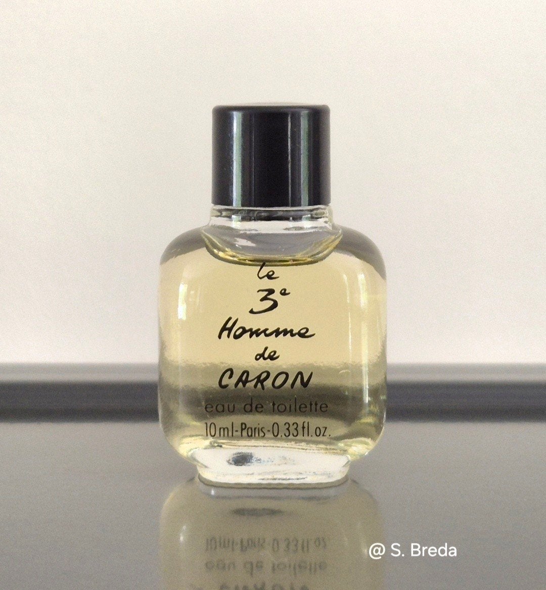 Caron - Le 3e Homme - volle miniatuur 10 ml, Ophalen of Verzenden, Zo goed als nieuw, Miniatuur, Gevuld