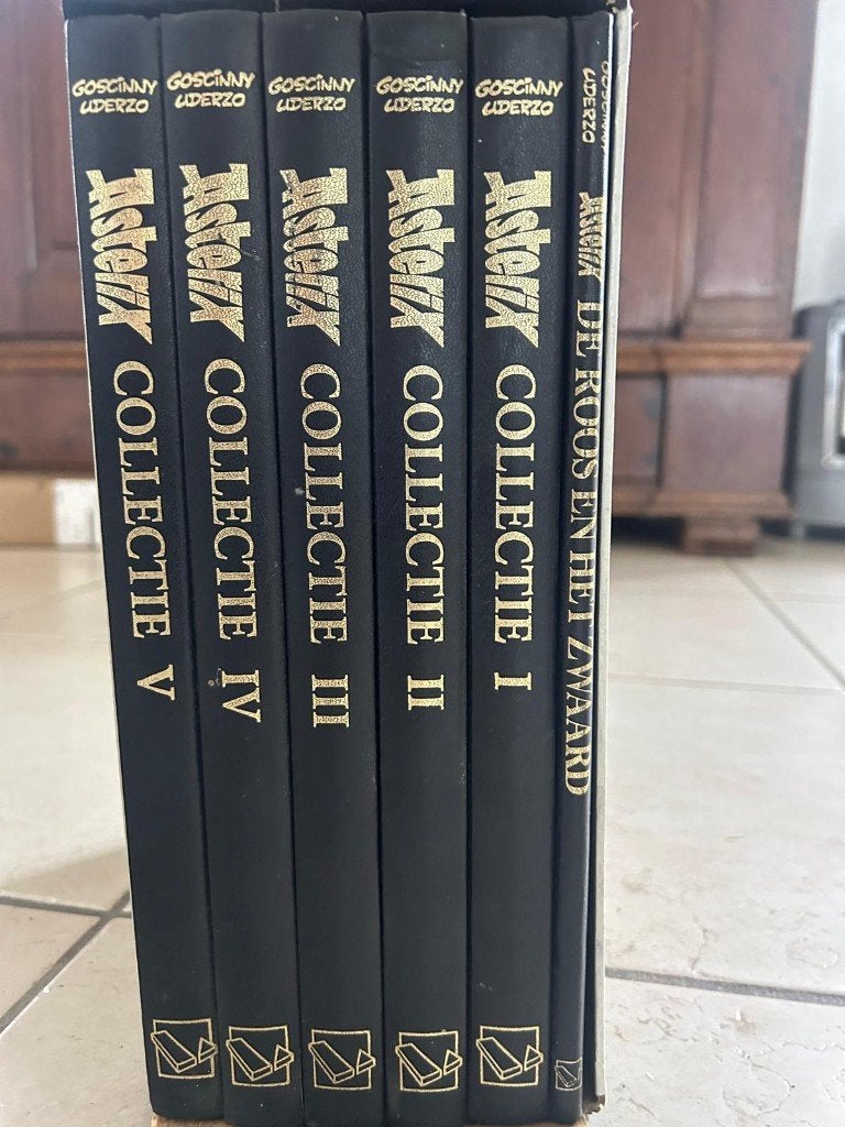 Complete Asterix Collectie 6 hardcover delen + originele box, Boeken, Meerdere stripboeken, Ophalen, Gelezen, Uderzo & Goscinny