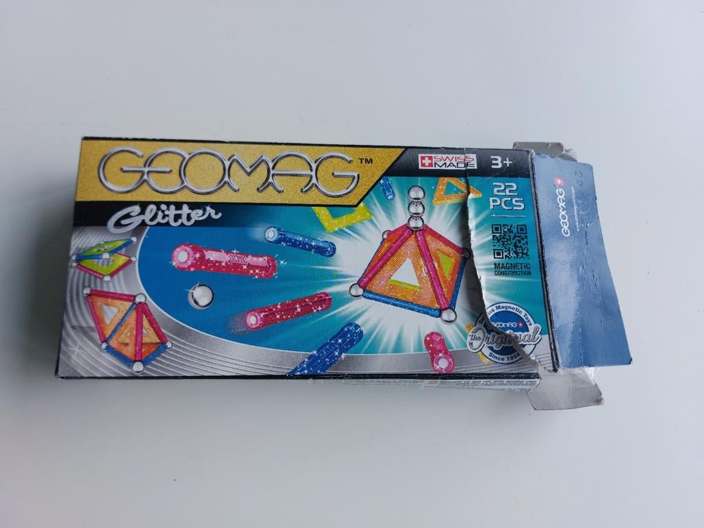 Geomag Glitter Magnetische Blokken, Ophalen of Verzenden