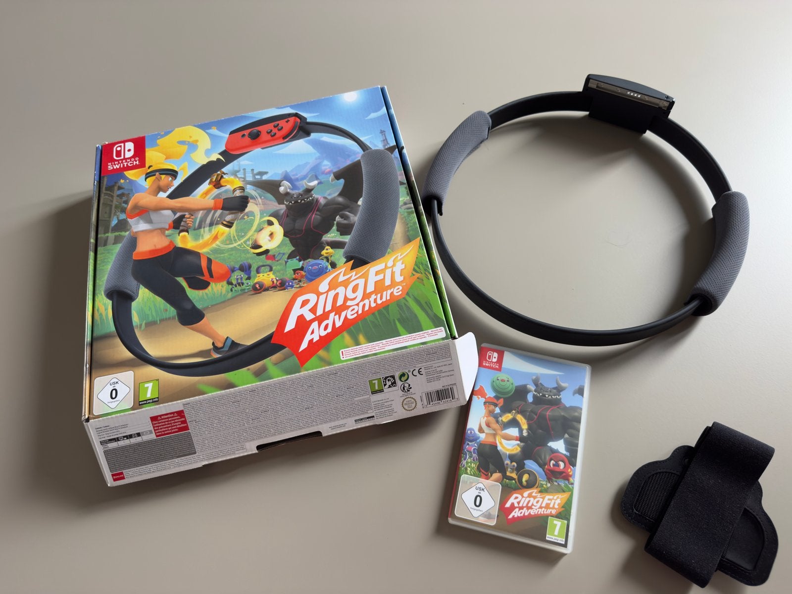 Nintendo Switch Ring Fit Adventure, Spelcomputers en Games, 1 speler, Ophalen of Verzenden, Zo goed als nieuw, Sport