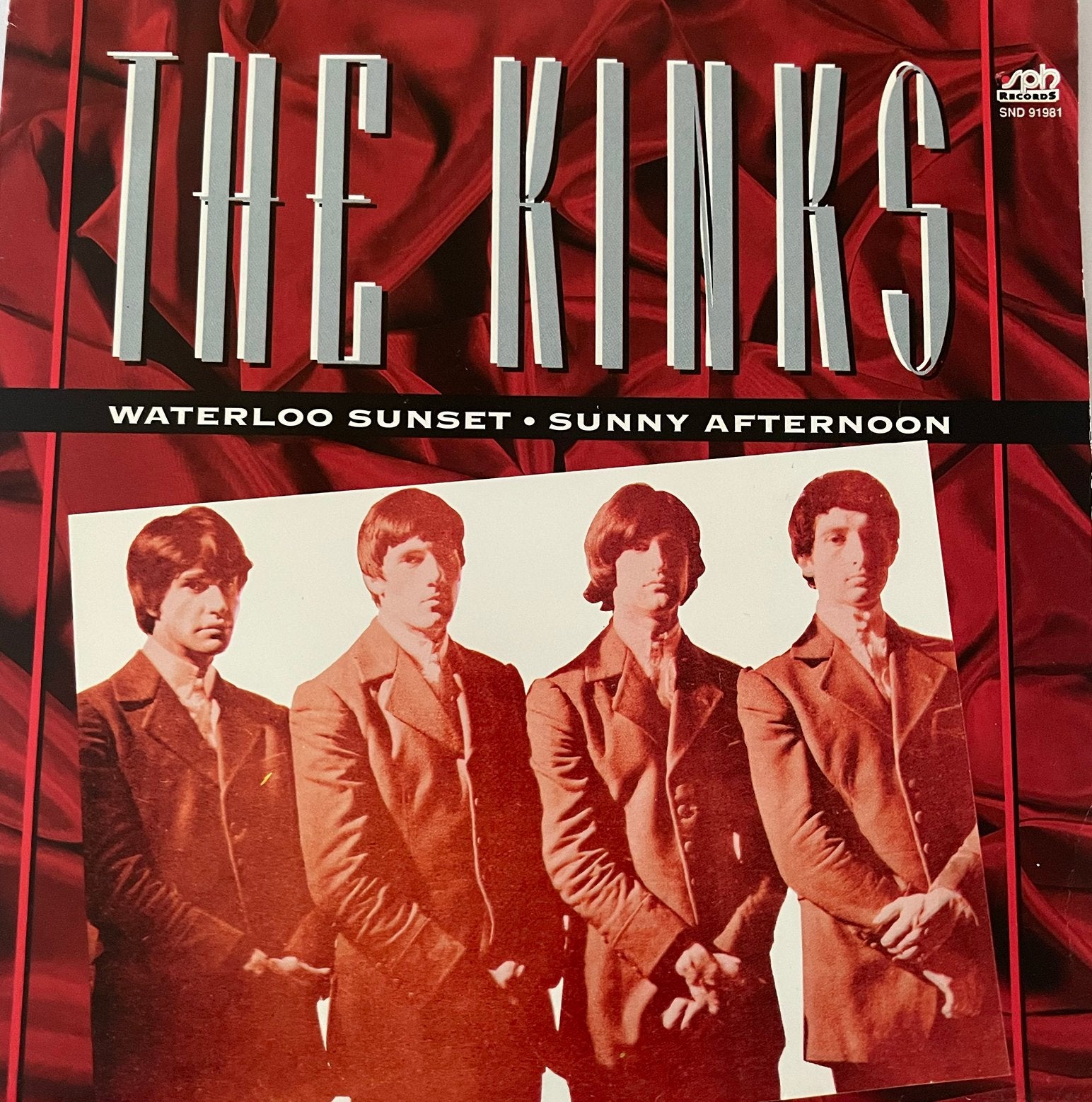 The Kinks - Waterloo sunset - Sunny afternoon, Ophalen of Verzenden, Zo goed als nieuw, Pop