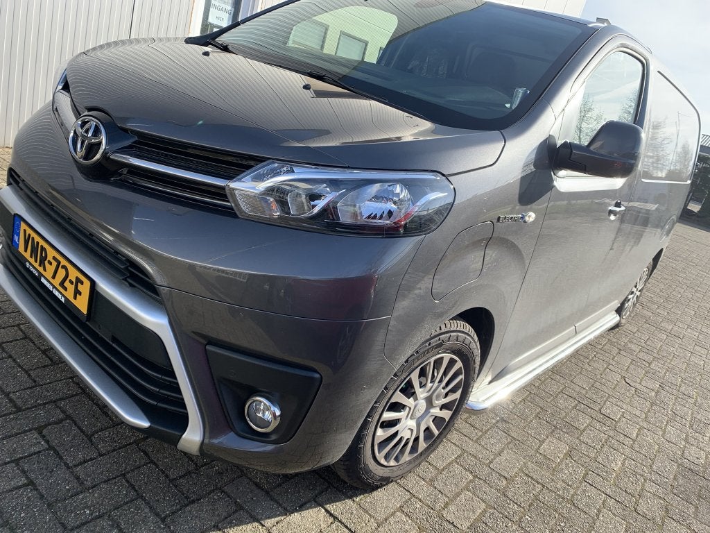Toyota Proace Opel Vivaro Sidebars met RVS trede, Ophalen, Niet ingevuld, Niet ingevuld, Niet ingevuld
