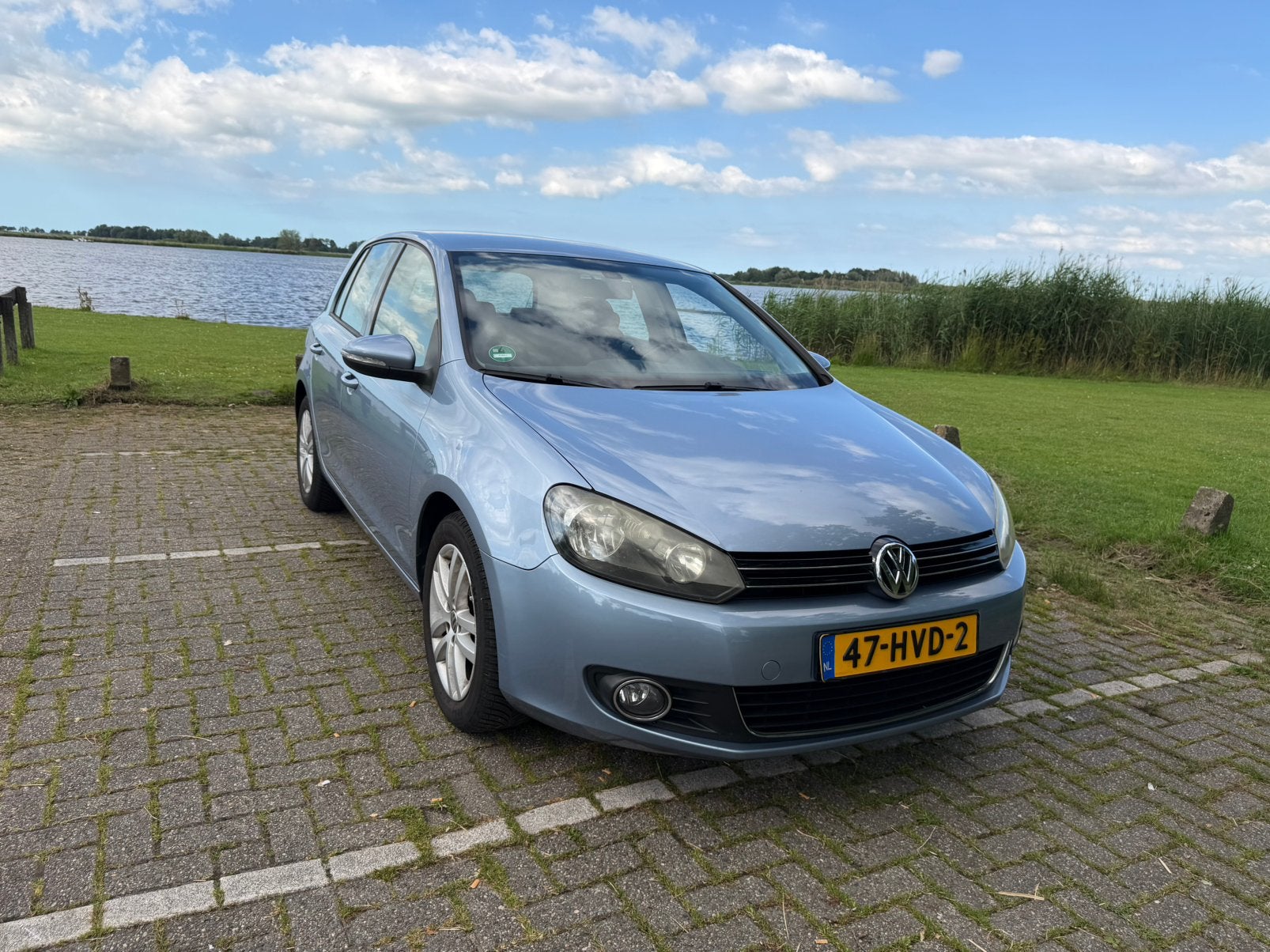 Foto 4 van Volkswagen Golf 1.4 TSI Highline 118KW DSG 2009 Blauw