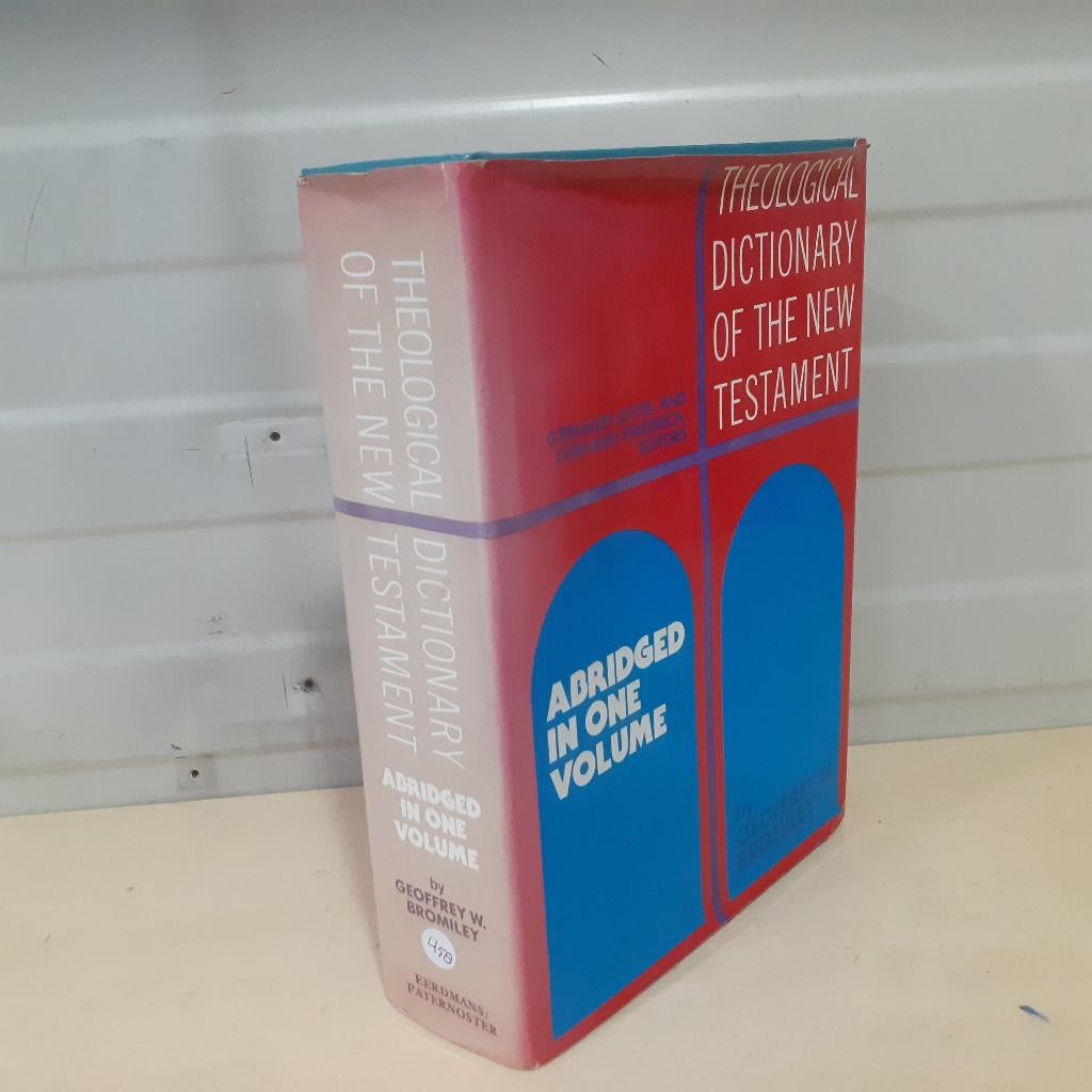 Nr. 458 Gerhard Kittel, Theological dictionary of the NT, Gelezen, Christendom | Protestants, Ophalen of Verzenden, Kittel, Gerhard