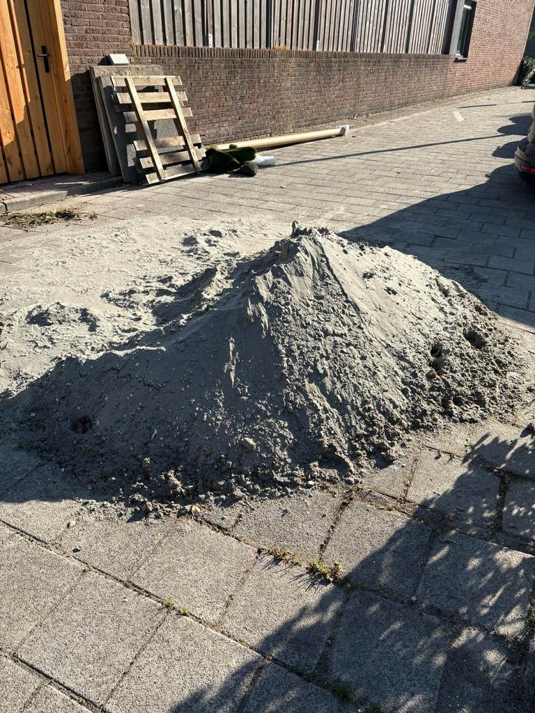 Zand - gratis op te halen, Ophalen, Gebruikt, Ophoogzand