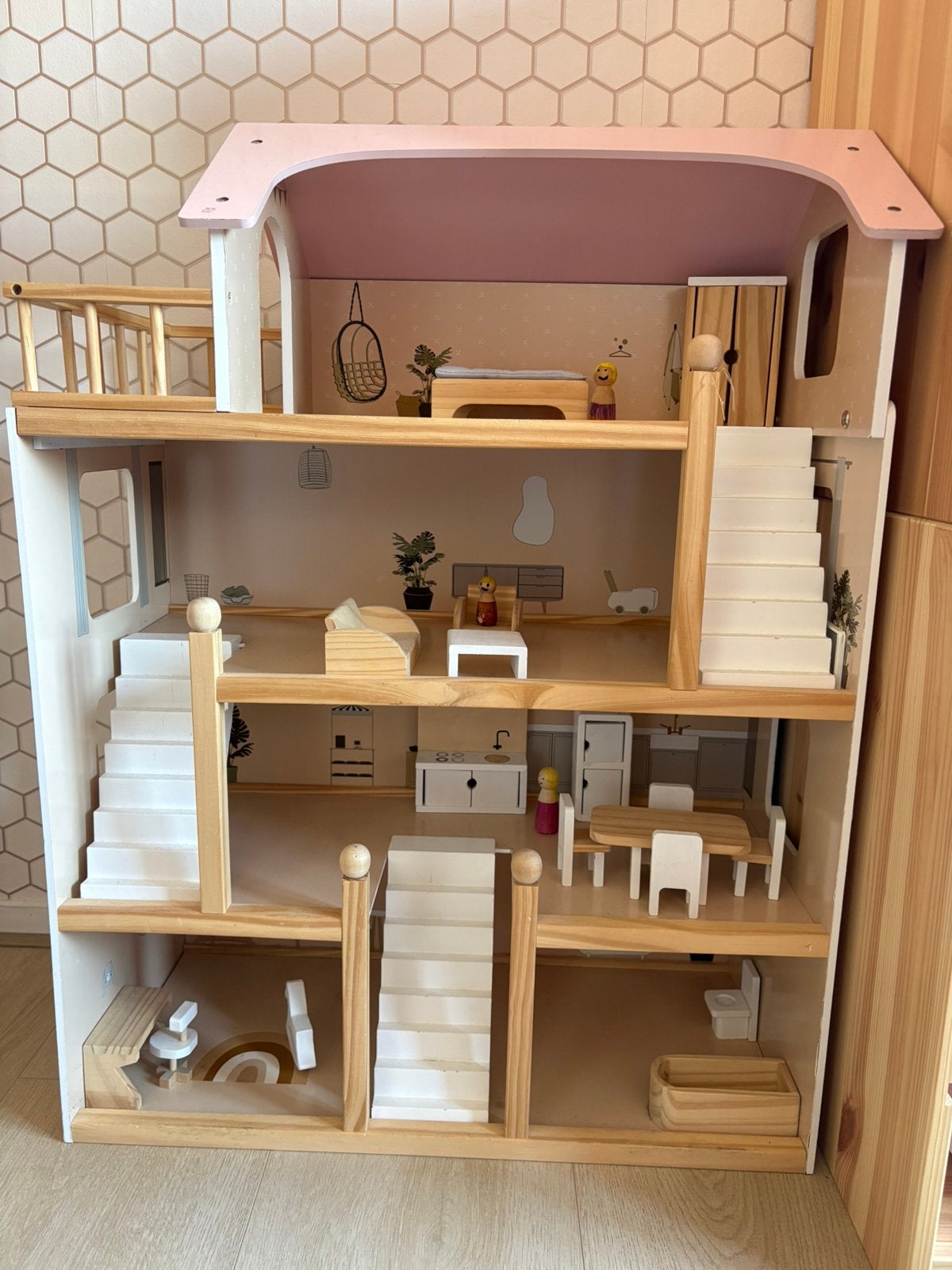 POPPENHUIS petit amelie, Huis en Inrichting, Ophalen of Verzenden, Zo goed als nieuw, Rechthoekig, Minder dan 100 cm