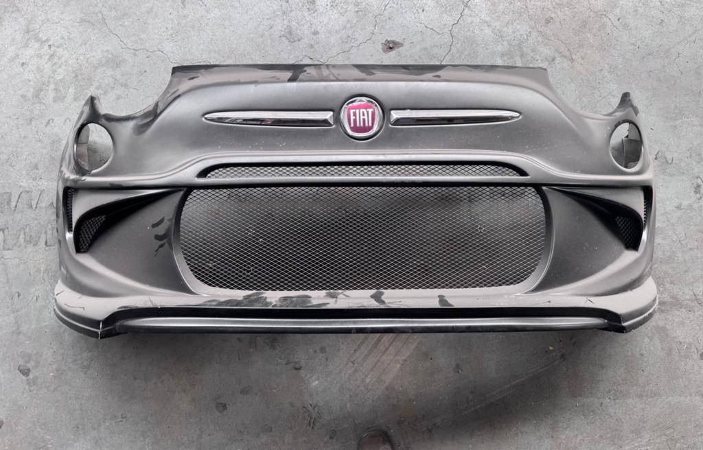 Fiat 500 Sport voorbumper, Ophalen, Gebruikt, Voor, Bumper