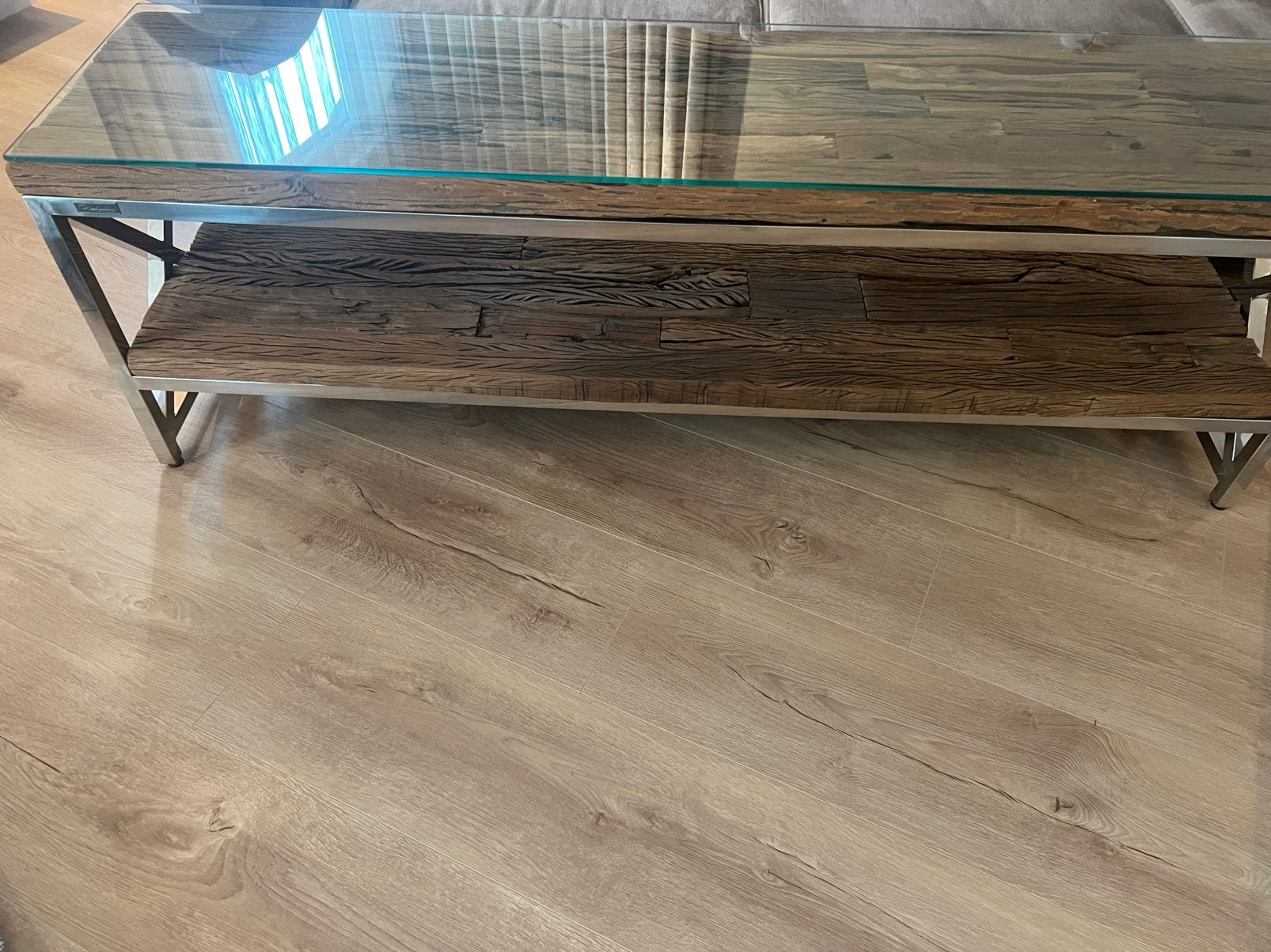 Richmond tv tafel, 150 tot 200 cm, Ophalen of Verzenden, Zo goed als nieuw, Minder dan 50 cm