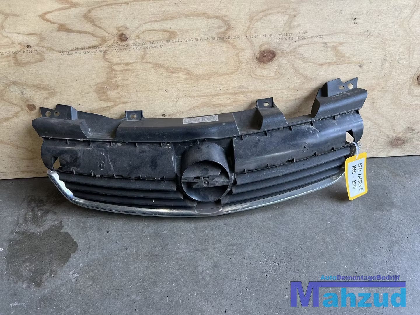OPEL ZAFIRA B Grille 2004-2010, Gebruikt, Opel Automobile GmbH, Ophalen of Verzenden, Kontakt@opel-infoservice.de
