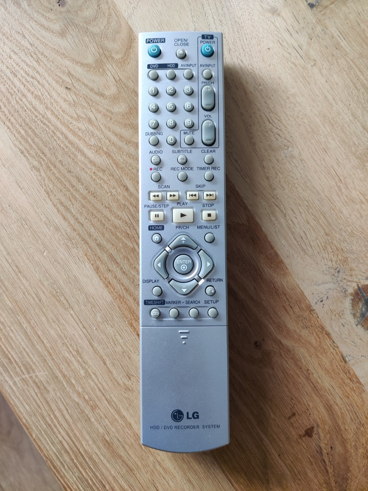 LG HDD / DVD Recorder Systeem Afstandsbediening, Ophalen of Verzenden, Gebruikt, Origineel, Dvd