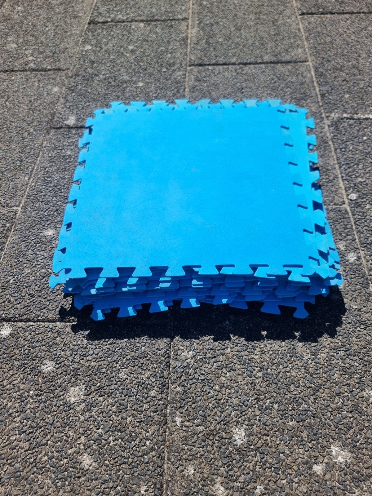 24x Bestway ondertegels / puzzelmatten 50x50 cm – gebruikt, Ophalen, Gebruikt
