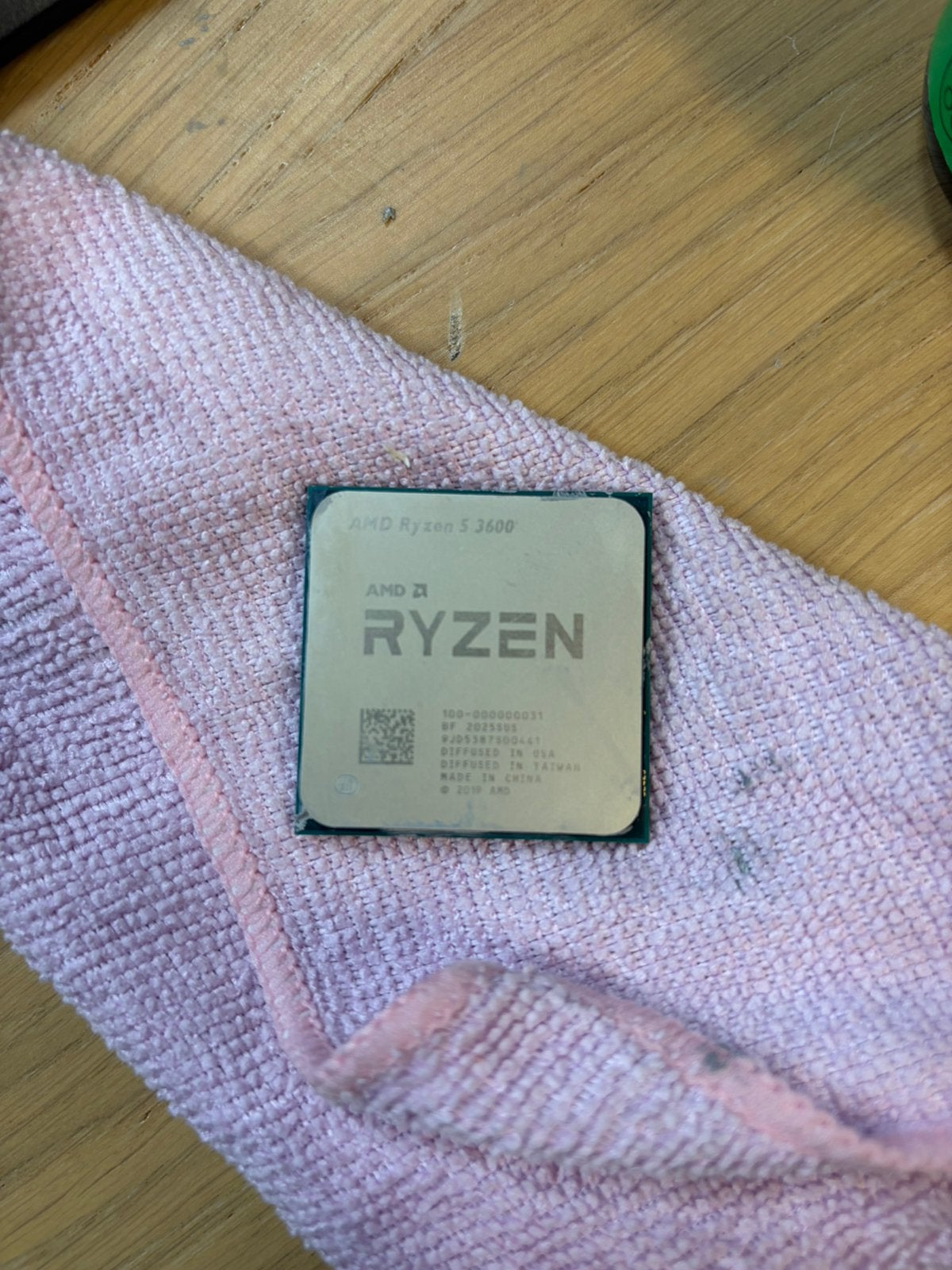 Ryzen 3600 werking onbekend, Computers en Software, Processors, 6-core, Gebruikt, Ophalen of Verzenden, CC