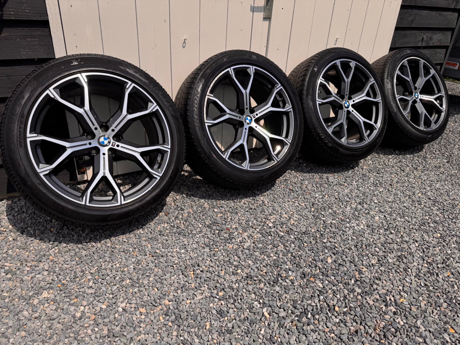 21 inch BMW X5 X6 G05 G06 Origineel winterbanden Pirelli, Ophalen, 21 inch, Winterbanden, Banden en Velgen