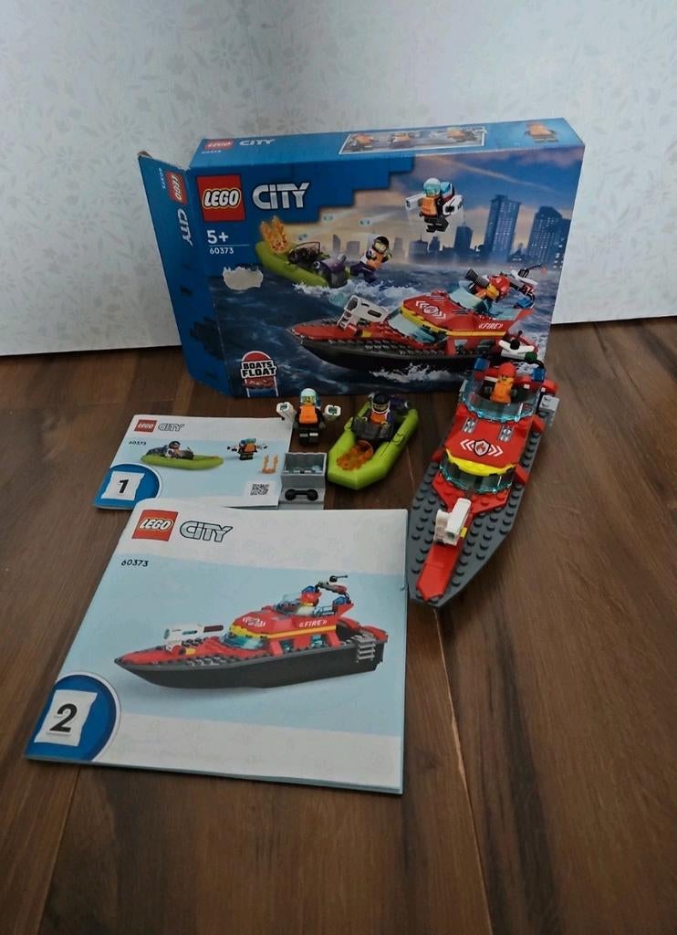 Lego City 60374 brandweerboot, Ophalen of Verzenden