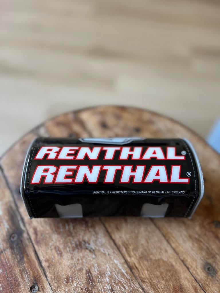 Renthal Fatbar stuurpad zwart rood nieuw, Ophalen of Verzenden, Zo goed als nieuw
