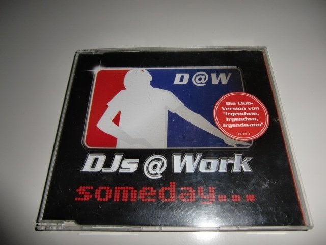 DJ's @ Work - Someday, Ophalen of Verzenden, Zo goed als nieuw, Dance Populair, Single