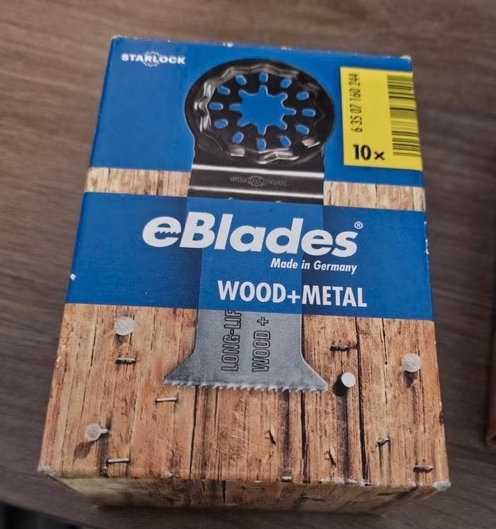 10 nieuwe eBlades Wood en Metal zaagbladen, 70 mm of meer, Overige typen, Nieuw, Ophalen of Verzenden